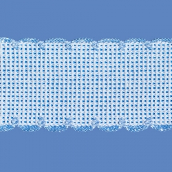 <strong>842/ 4</strong> - Cross stitch fabric/ sky blue