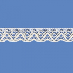 <strong>502/ 0</strong> - Lace Trimming Ojito/ Natural - Wide 2cm