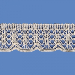 <strong>856/ 0</strong> - Lace Trimming Milenium/ Natural - Wide 3cm