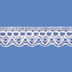 <strong>818/ 1</strong> - Cotton Lace Trimming/ White - Ancho 2,5cm 