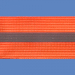 <strong>RE 4/ 7</strong> - Fluorescent Reflective Ribbon/ Orange