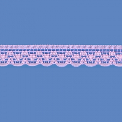 <strong>808/ 3</strong> - Handicraft Lace Trimming/ Pink