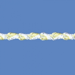 <strong>354/1/20</strong> - Combined braid/ Baby yellow and white