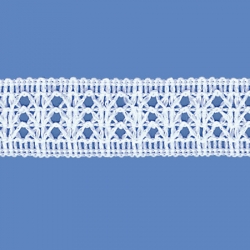 <strong>R5/ 1</strong> - Lace Trimming Milenium/ White - Wide 2,5cm