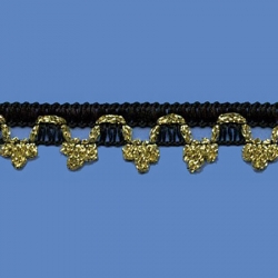 <strong>M43/ 2/ 81</strong> - Black with Gold Lame Coronofito