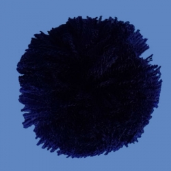 <strong>H68/5</strong> - Acrylic Pompon/ Blue navy