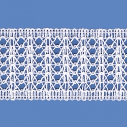 <strong>858/ 1</strong> - Lace Trimming Milenium/ Natural - Wide 4cm