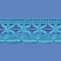 <strong>553/ 19</strong> - Lace Trimming Cruz/ Turquoise