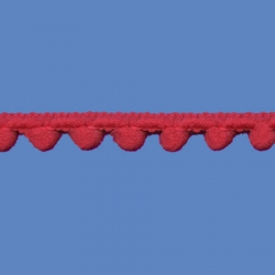<strong>M44/ 6</strong> - Mini Pompon/ Rojo