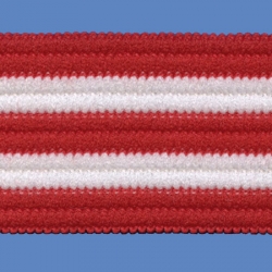 <strong>T20/ 6/1</strong> - Elastic Ribbon/ Red - white