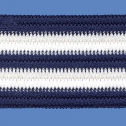 <strong>T20/ 5/1</strong> - Elastic Ribbon/ Blue - white